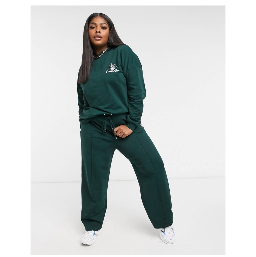 ASOS DESIGN Curve Oversized Hoodie Tracksuit